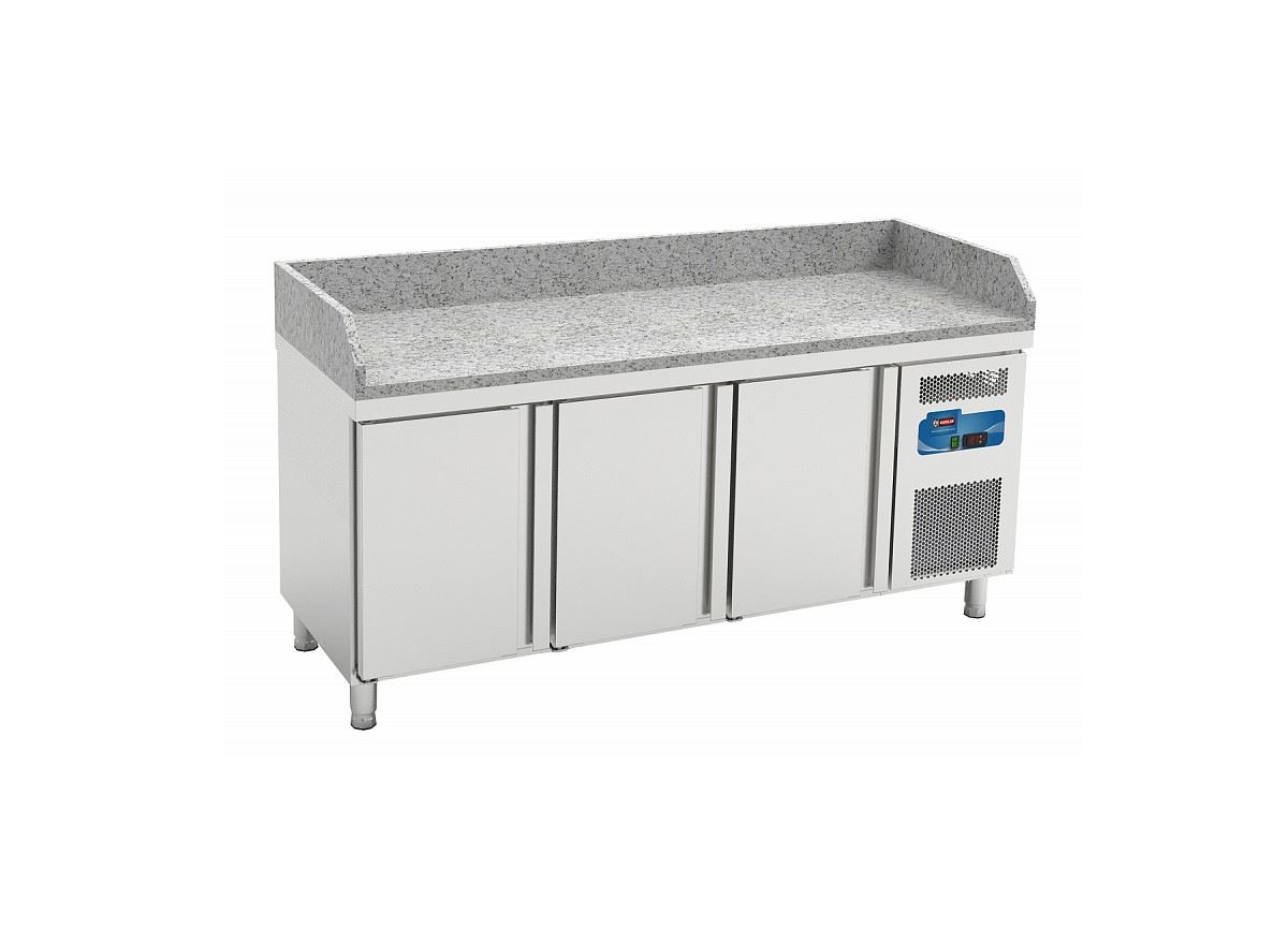 DOUGH PREPARITION WITH GRANITE TOP