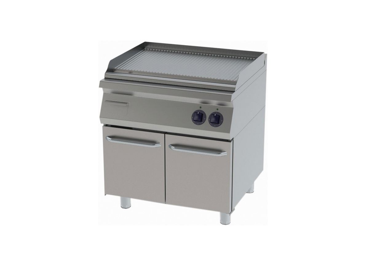 GRILL RIBBED WITH CUPBOARD ELECTRICAL