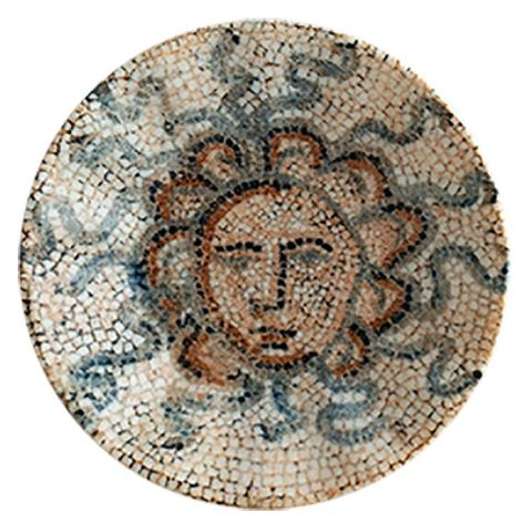 Mezopotamya Güneş Rita Acem Tea Plate 11 cm